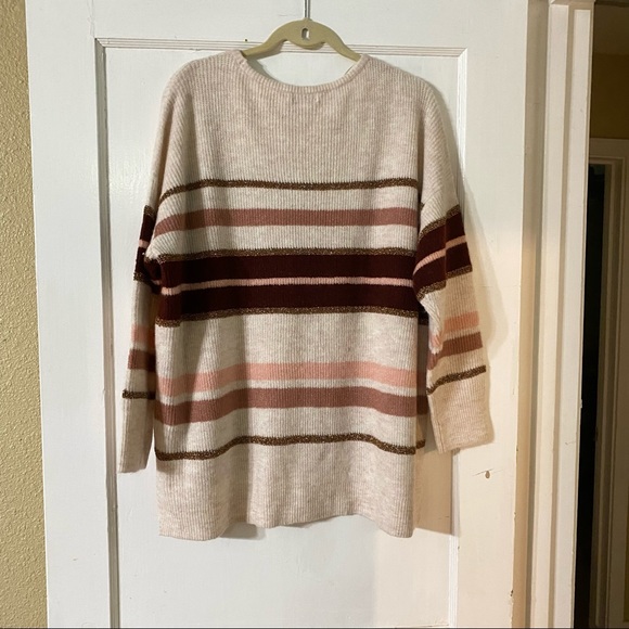 Skies are blue sweater glittery size 1X - Picture 5 of 10
